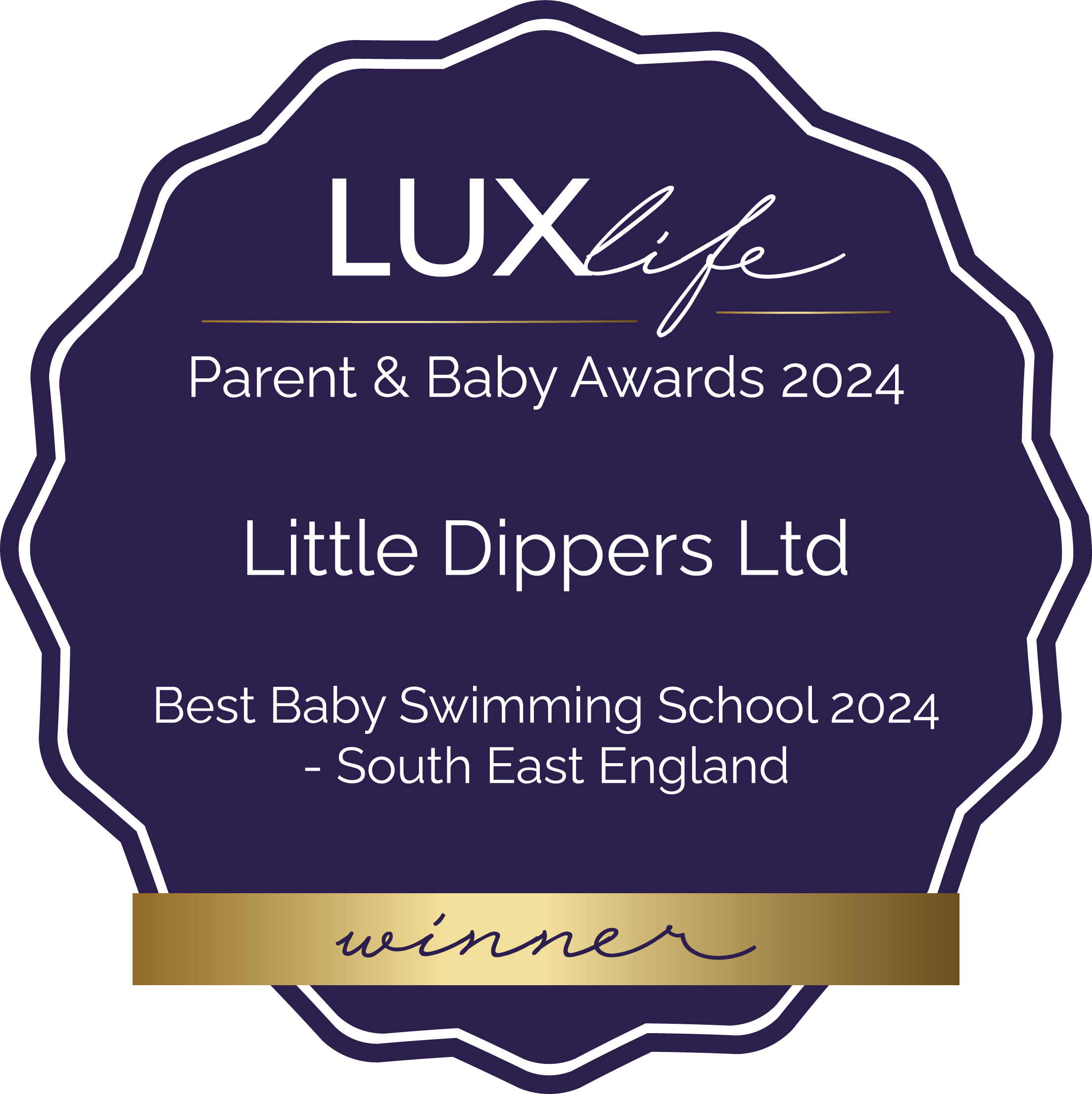 Winner of Lux Life Parent and Baby Awards 2024